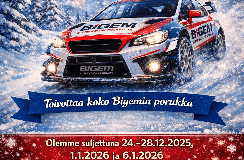 Hyvää Joulua ja Vauhdikasta kisavuotta 2026💫