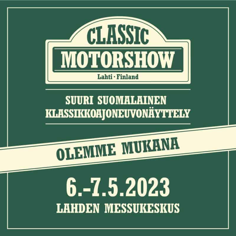 Classic Motorshow 2023 logo.