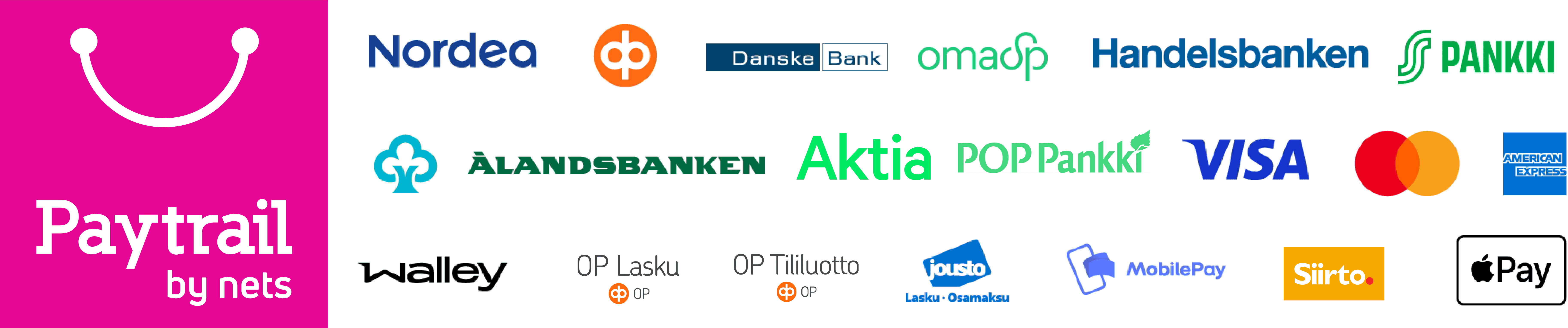 Paytrail maksutavat.